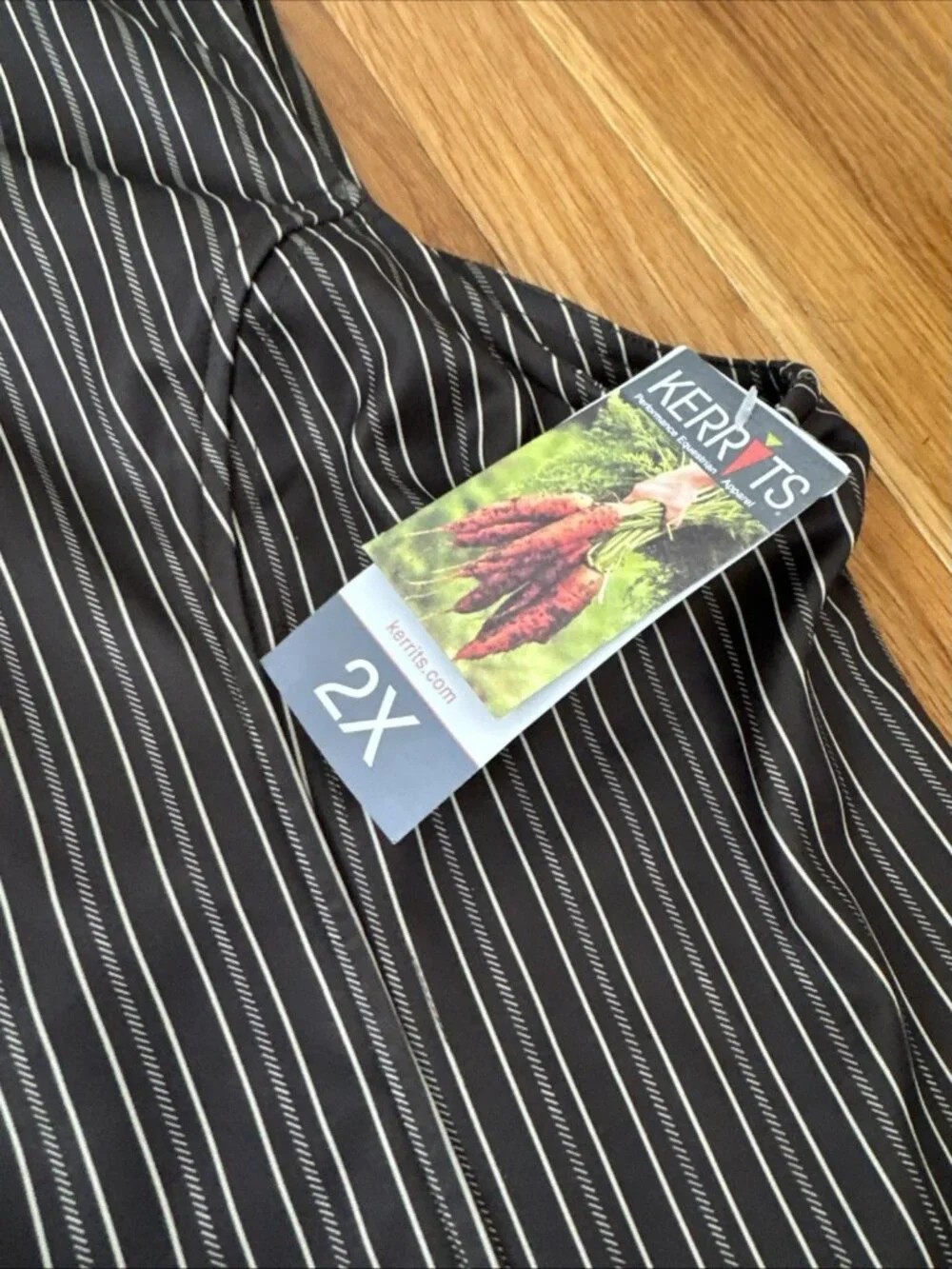 Kerrits EQ Equestrian Wear Striped Softshell Riding Vest Size 2X - Picture 4 of 11